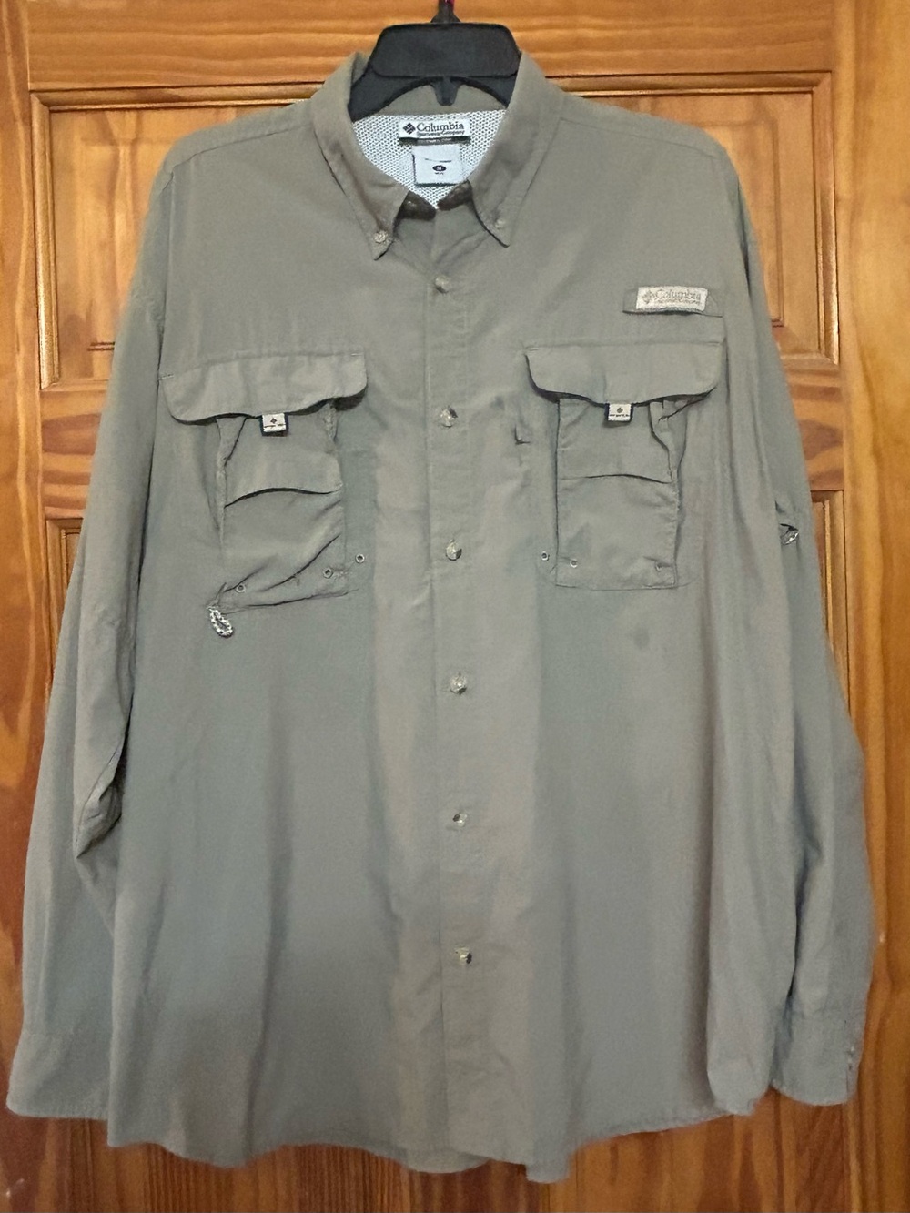 Columbia Men’s Long-Sleeve Outdoor Shirt Jacket - Gray/olive